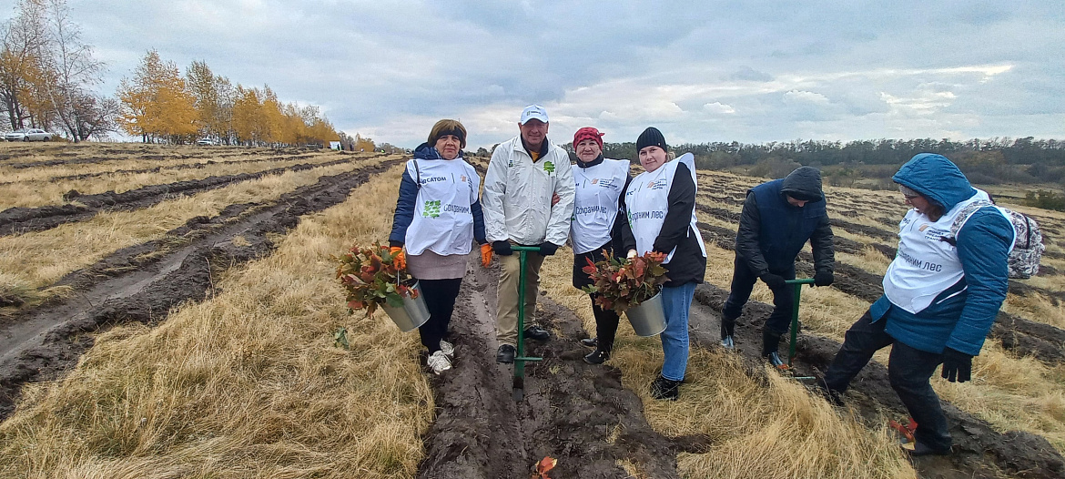 В Корочанском районе состоялась акция «Сохраним лес».