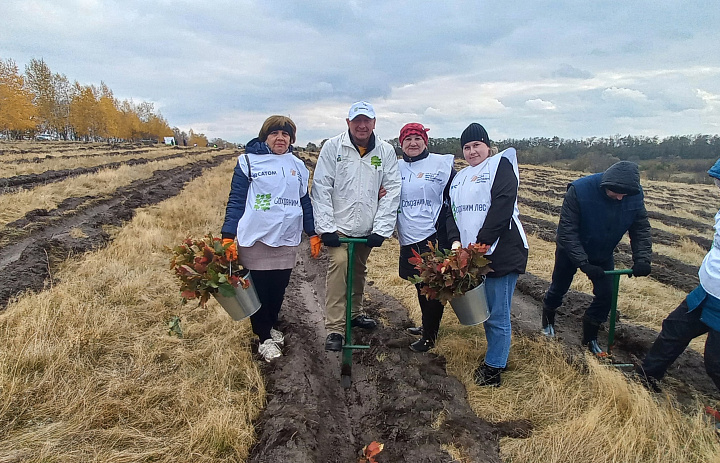 В Корочанском районе состоялась акция «Сохраним лес».