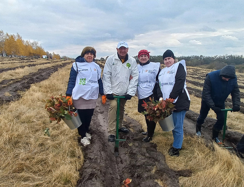 В Корочанском районе состоялась акция «Сохраним лес».