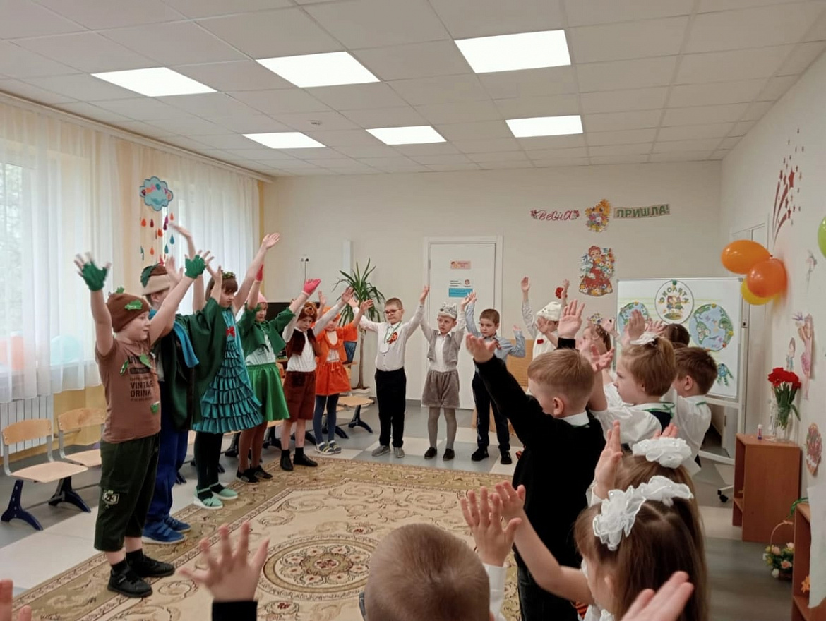В ГБОУ «Корочанская школа - интернат» прошло мероприятие посвященное Дню Земли!