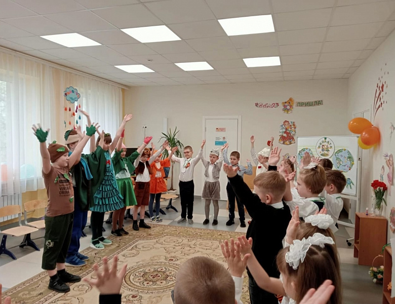 В ГБОУ «Корочанская школа - интернат» прошло мероприятие посвященное Дню Земли!