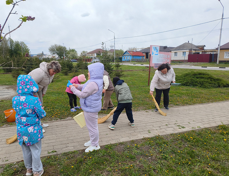 Юннатский субботник - «Зеленая Весна».