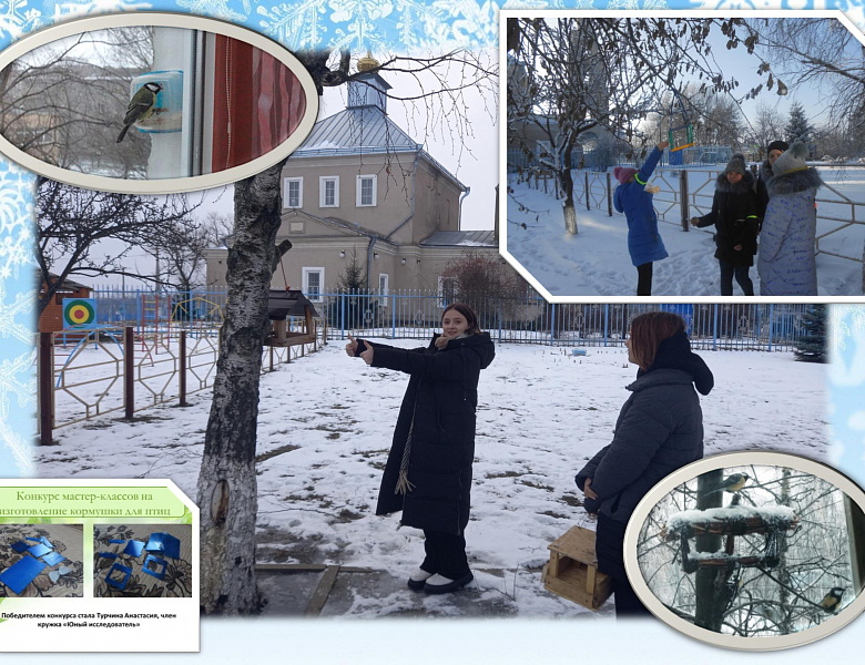 Участие в экологической акции «Птицы наши друзья»