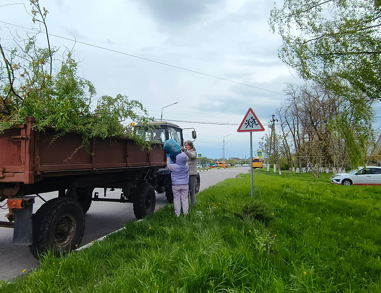 Юннатский субботник - «Зеленая Весна».