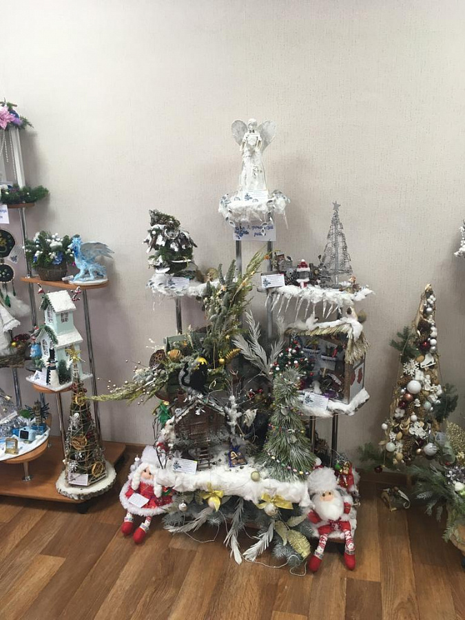 Областной этап конкурса выставки «Зимняя фантазия» 