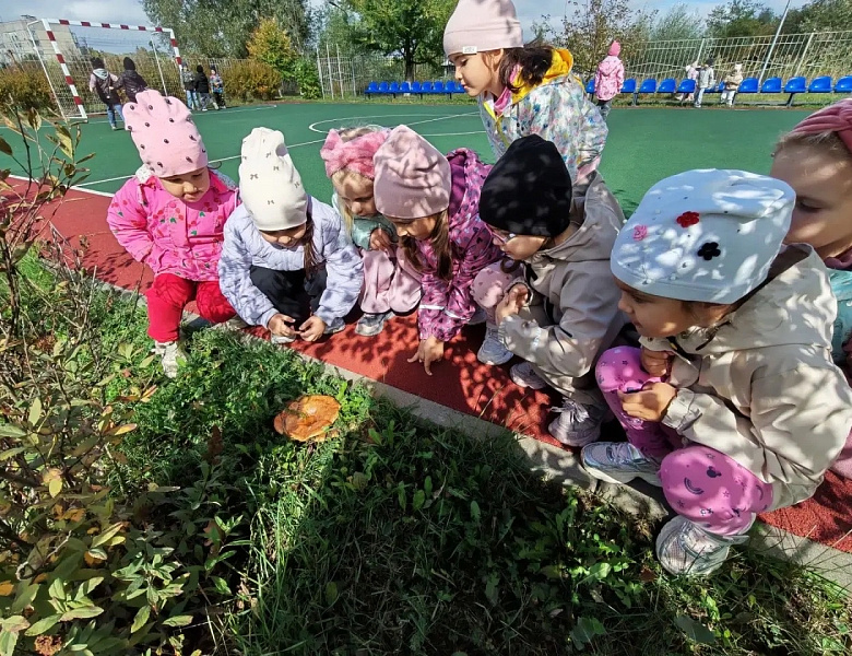 Осеннее открытие наших самых маленьких юннатов! 